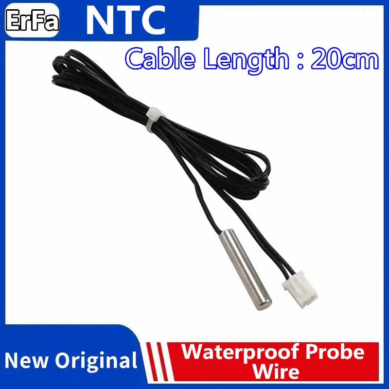 1pcs 20cm NTC Thermistor Temperature Sensor B3950 20K 50K 100K 2K 5K 10K 15K  1% Air probe conditioning probe For Arduino W1209