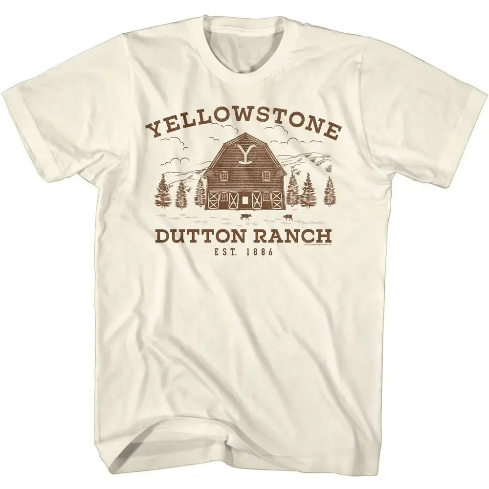 Yellowstone Dutton Ranch Montana Vintage Tv T Shirt