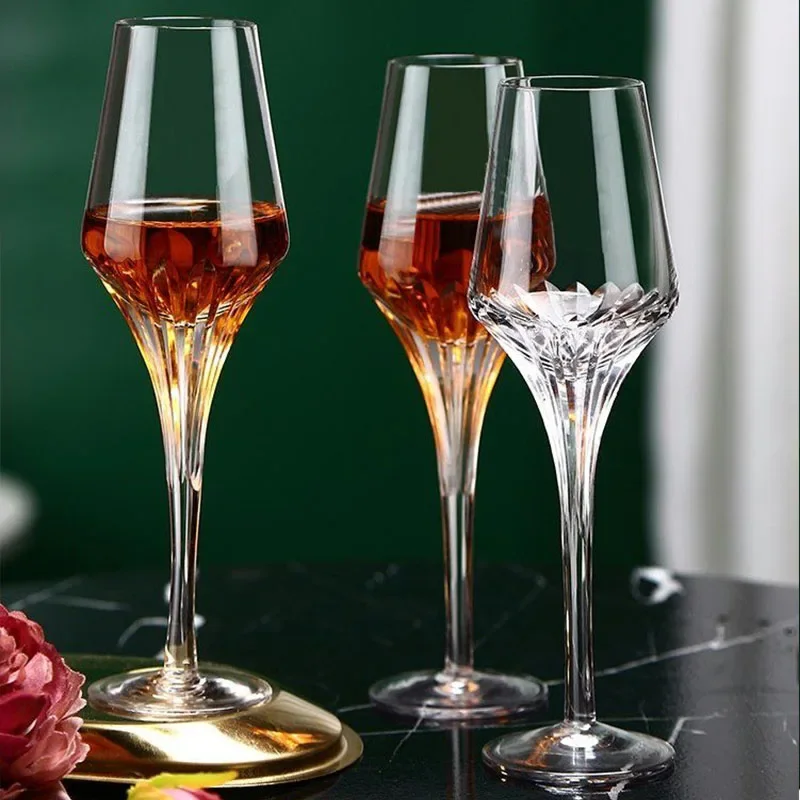 

French Louis XIII Crystal Whiskey Wine Glass Praise Of Light Design Cognac Brandy Snifter XO Goblet Cocktail Tasting Glass Gifts