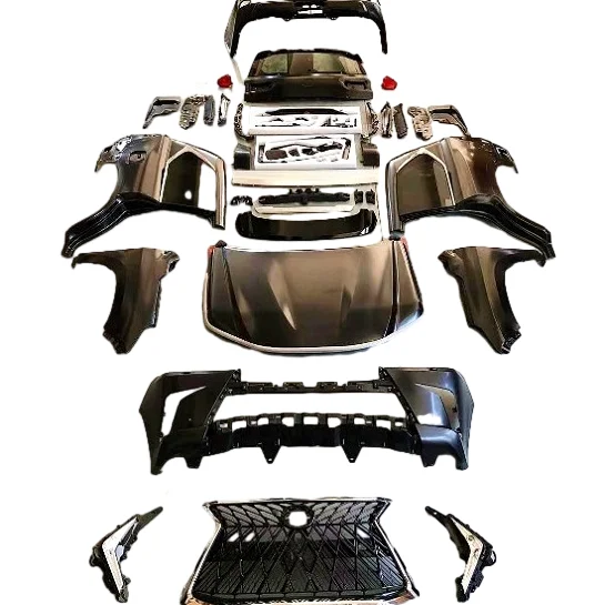 landor factory directly sale for Lexus LX570 07-15 upgrade to 16-21 New for Lx570 modify style Kit