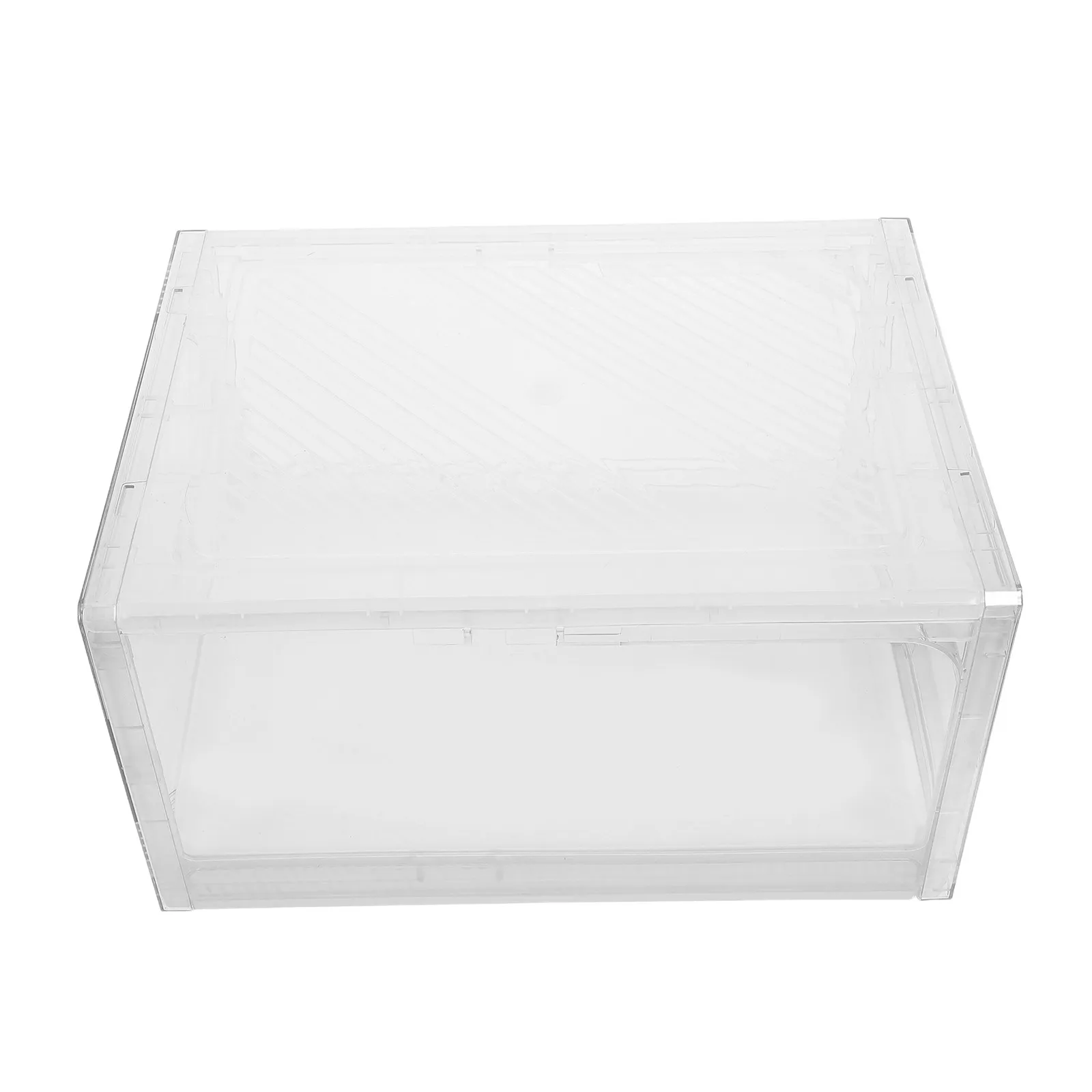 stackable-drawer-type-hat-organizer-clear-plastic-desktop-baseball-cap-storage-box-dustproof-visible-case-for-closet-bedroom