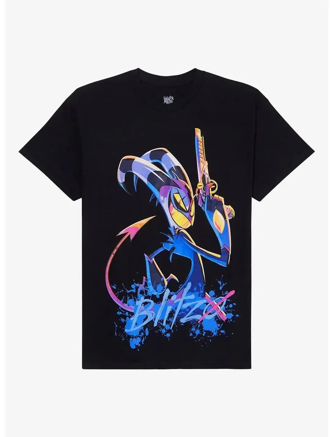 Helluva Boss Stolas Demon Grafikdruck T-Shirt Herren Damen Y2k Kurzarm Klassisch High-End Heißes Produkt Übergroßes Paar-T-Shirt