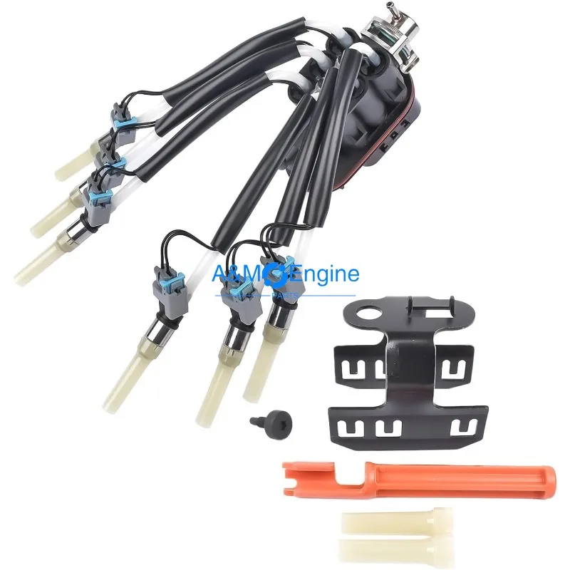 

FJ503 Spider Fuel Injector For Chevy Astor Express Blazer Silverado GMC Sierra Safarri Isuzu Oldsmoblie 4.3L V6 Vortec 12568332