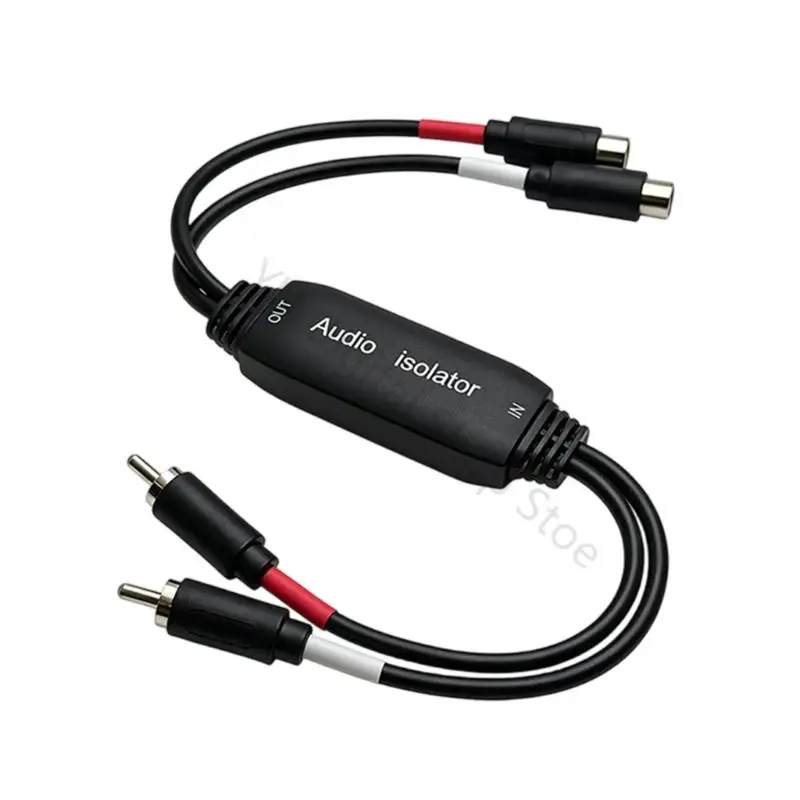 96BA Universal RCAs Interfaces Noise Canceller Solves Common Interferences Issue In Various Sound Applications