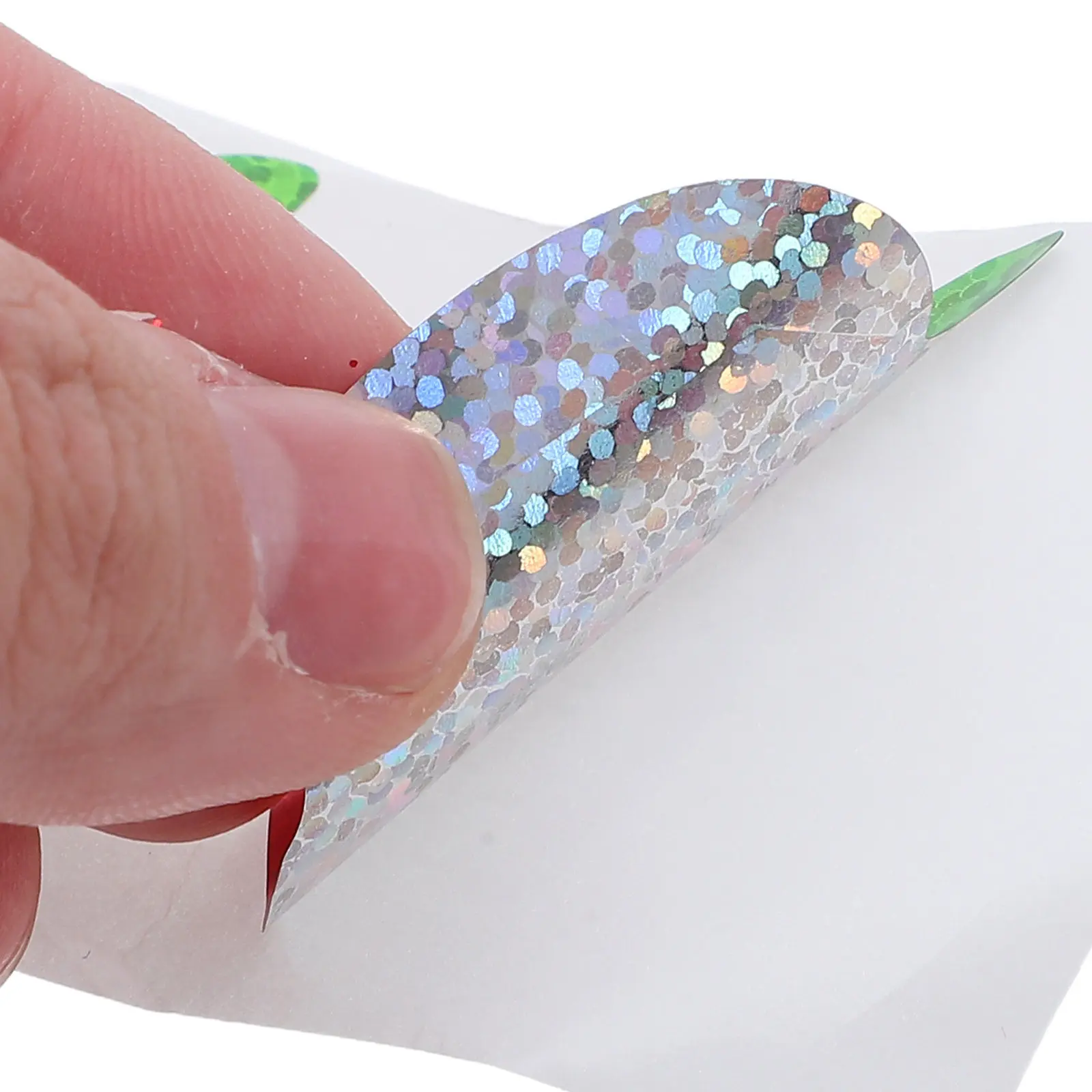 3 Rolls Sealing Stickers Christmas Cartoon Laser Stickers Self-Adhesive Fruit Labels for Holiday Party Packaging Food