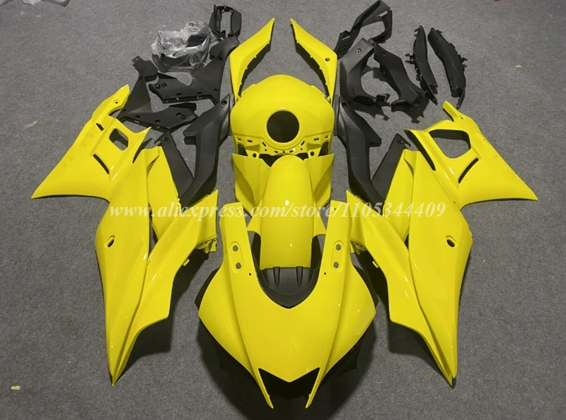 4 new Gift ABS fairing kit Suitable for yamahaR3 R25 2019 20 21 22 2023 car modification parts with tank cover can be customized