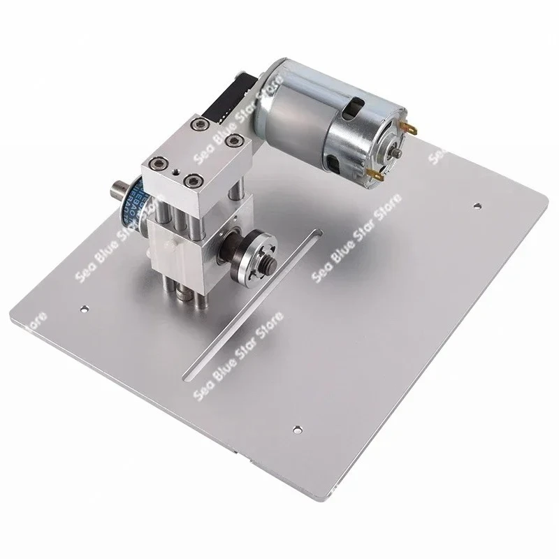 DIY woodworking unpowered cutting and grinding spindle table saw spindle precision miniature table saw bearing housing