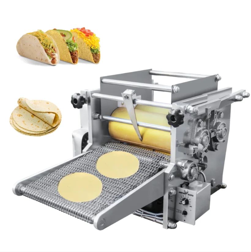 Electrica portable electronic indian high quality electric automatic taco naan crepe chapati tortilla roti maker making machine