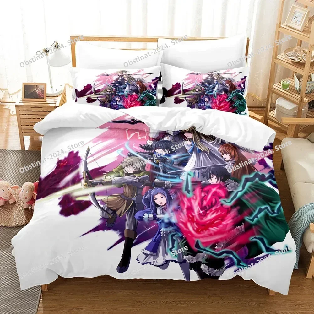 

3D The Rising of the Shield Hero Bedding Set Printed Bed Set With Pillowcase Bed Duvet Cover Soft Single Double Queen King Size