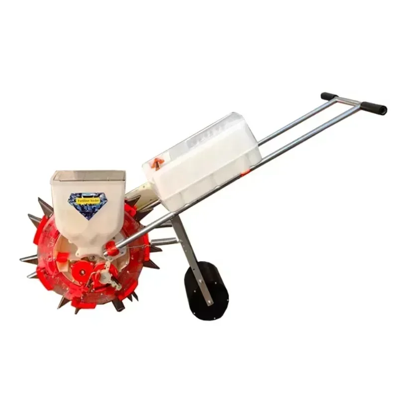 agricultural manual fertilizer seeder planter hand corn seed machine