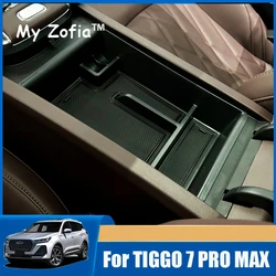 For Chery Tiggo 7 Pro Max 2024 2025 Car Central Console Armrest Box Storage Container Organizer Holder Tray Accessories