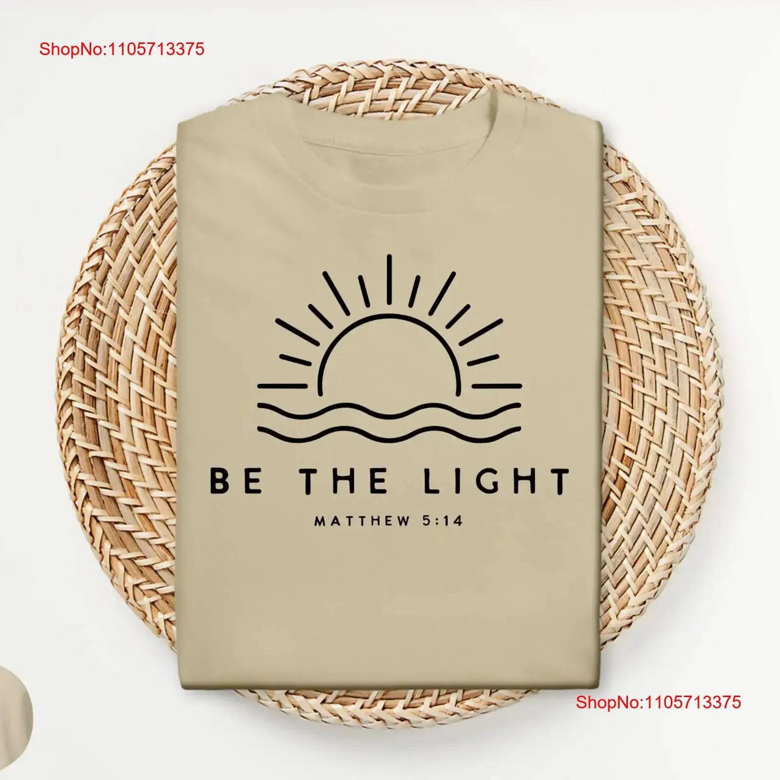 Be the LighT T Shirt Minimalist Matthew 5 14 Christian Scripture Clothing Bible Spiritual Faith Jesus S037 vintage Washed