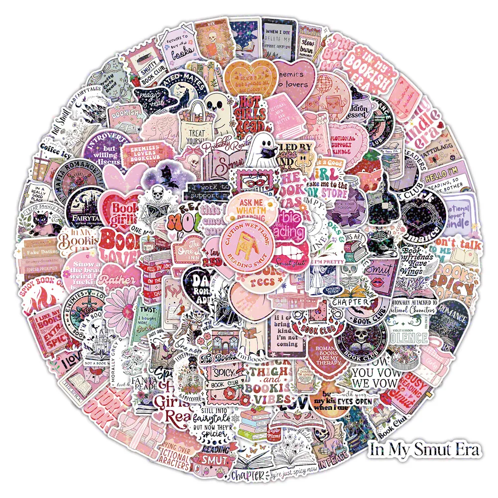 210PCS Classic Fun Reading Stickers - Ideal for Notebook, Scrapbook & Creative Decor RecordingYourLife Store