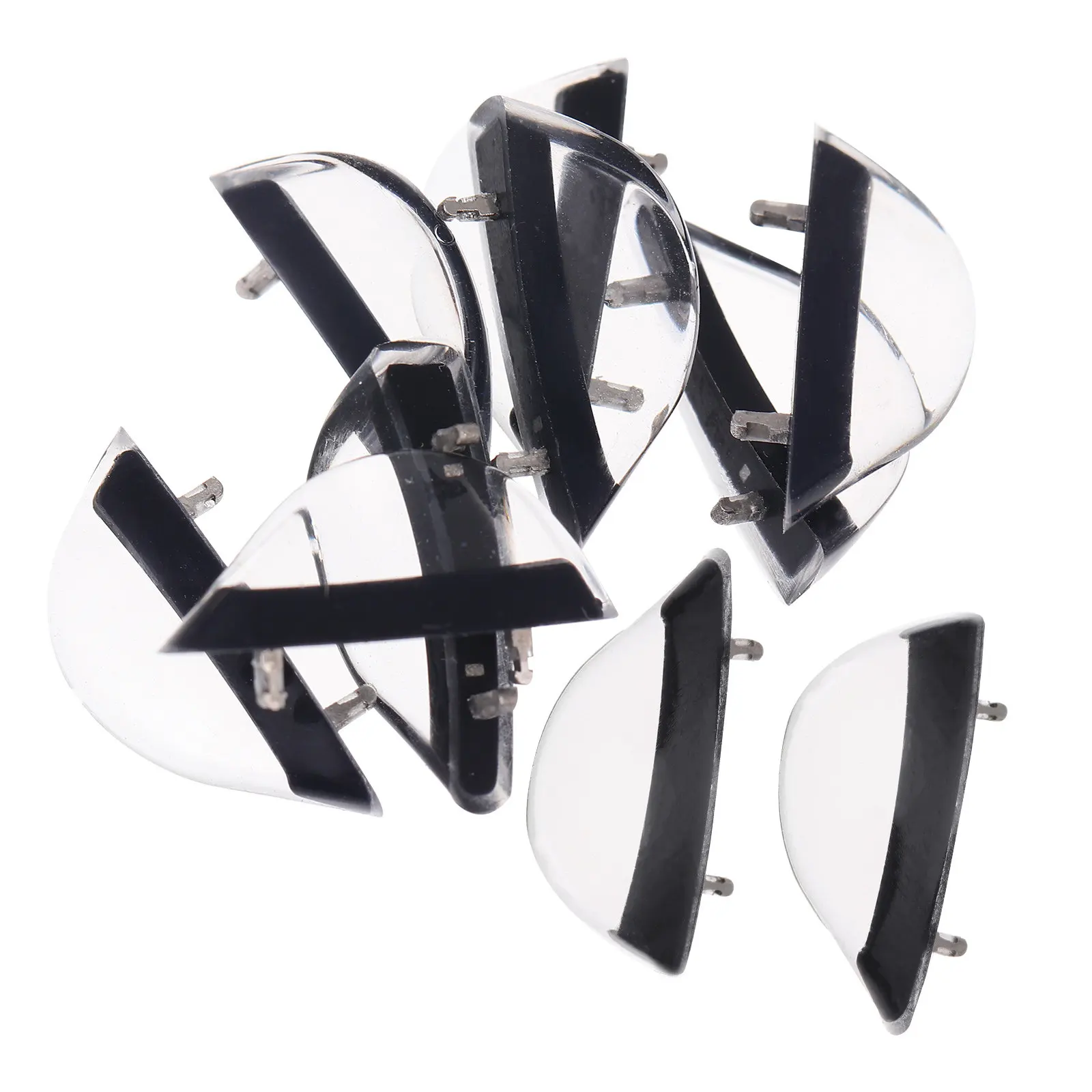 

10Pairs Inlay Eyeglass Nose Pads for Comfortable Secure Fit Non-Skid Nose Bridge Cushion for Riding Running