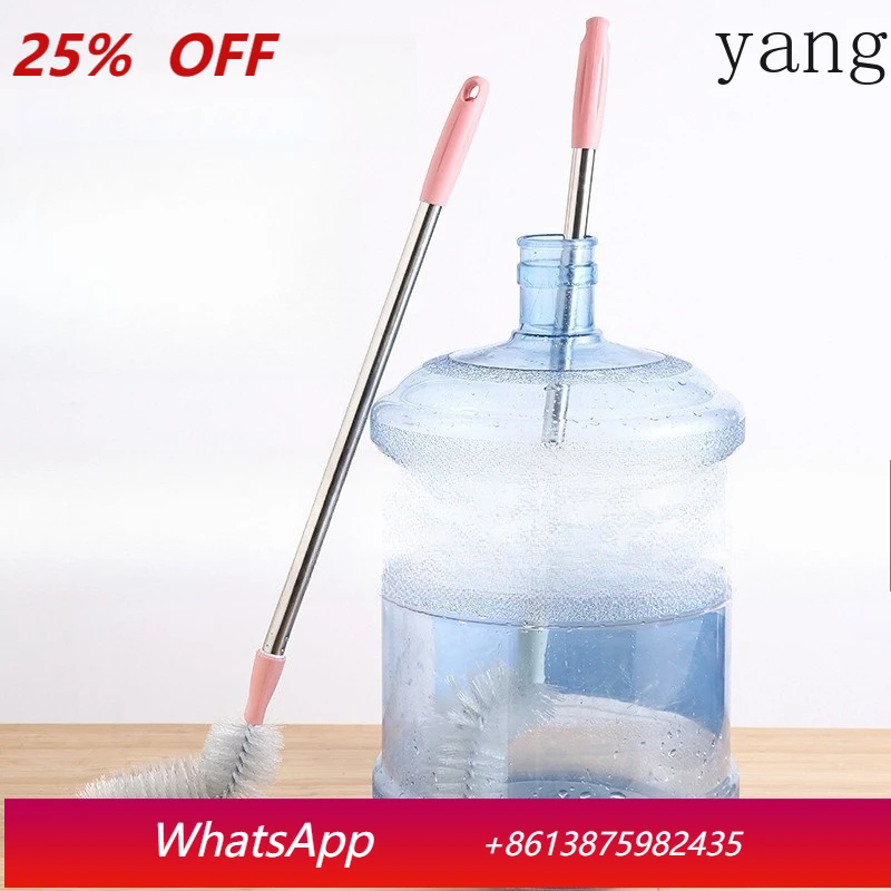 

LTT Pure Water Bucket Brush Bucket Artifact Long Handle Bottled Water Cleaning Brush