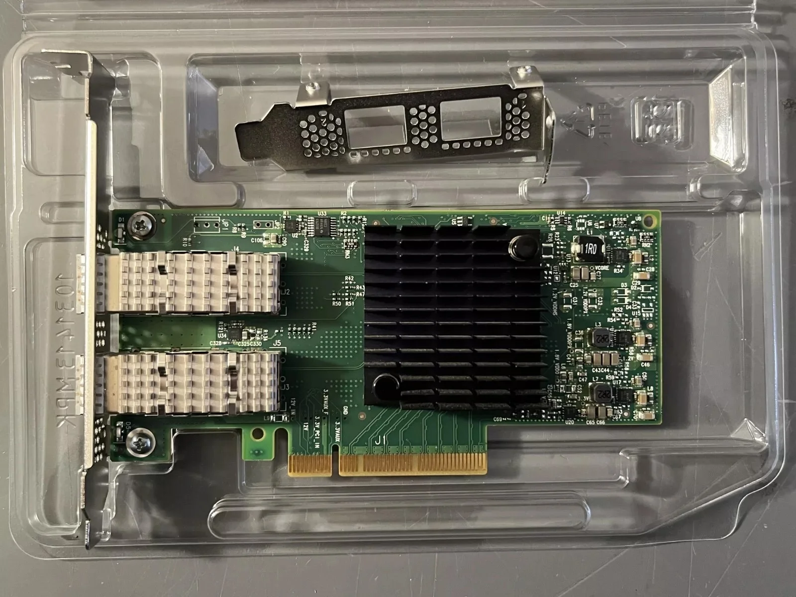 

Mellanox CX4121A ConnectX-4 25Gigabit NIC MCX4121A-ACAT 25Gigabit Ethernet Card PCI-E 3.0Dual port