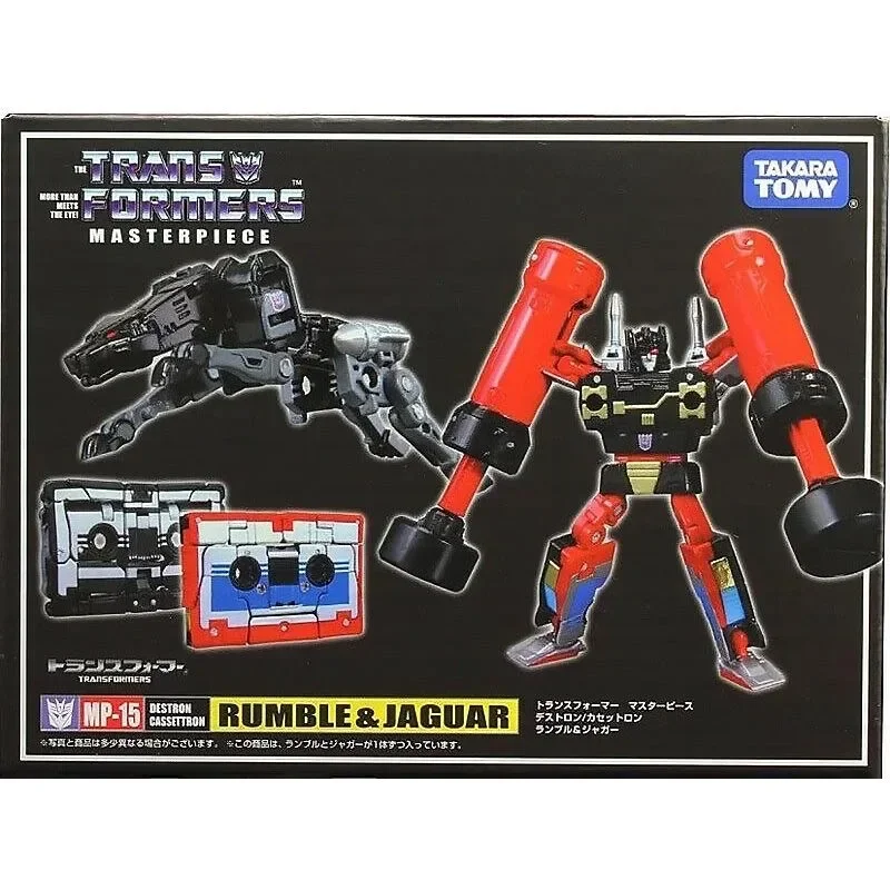 In Voorraad Getransformeerd MP KO Serie MP15 MP-15 Rumble Ravage MP-16 MP16 Crazy Circular Saw Action Figure Robot Speelgoed Originele Doos