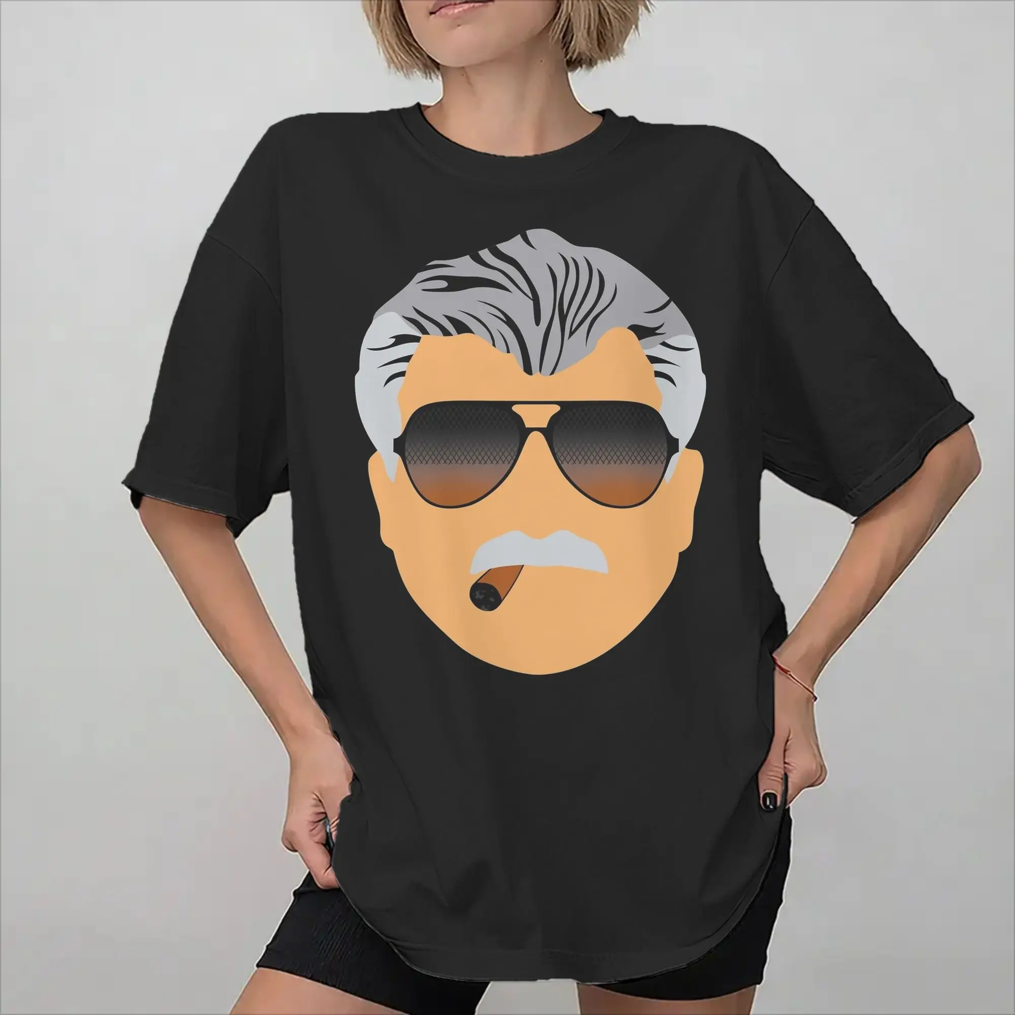 Men Women Graphic Printed RIP Mike Ditka   Tee T Shirt 100% Cotton  T-shirts Clothes
