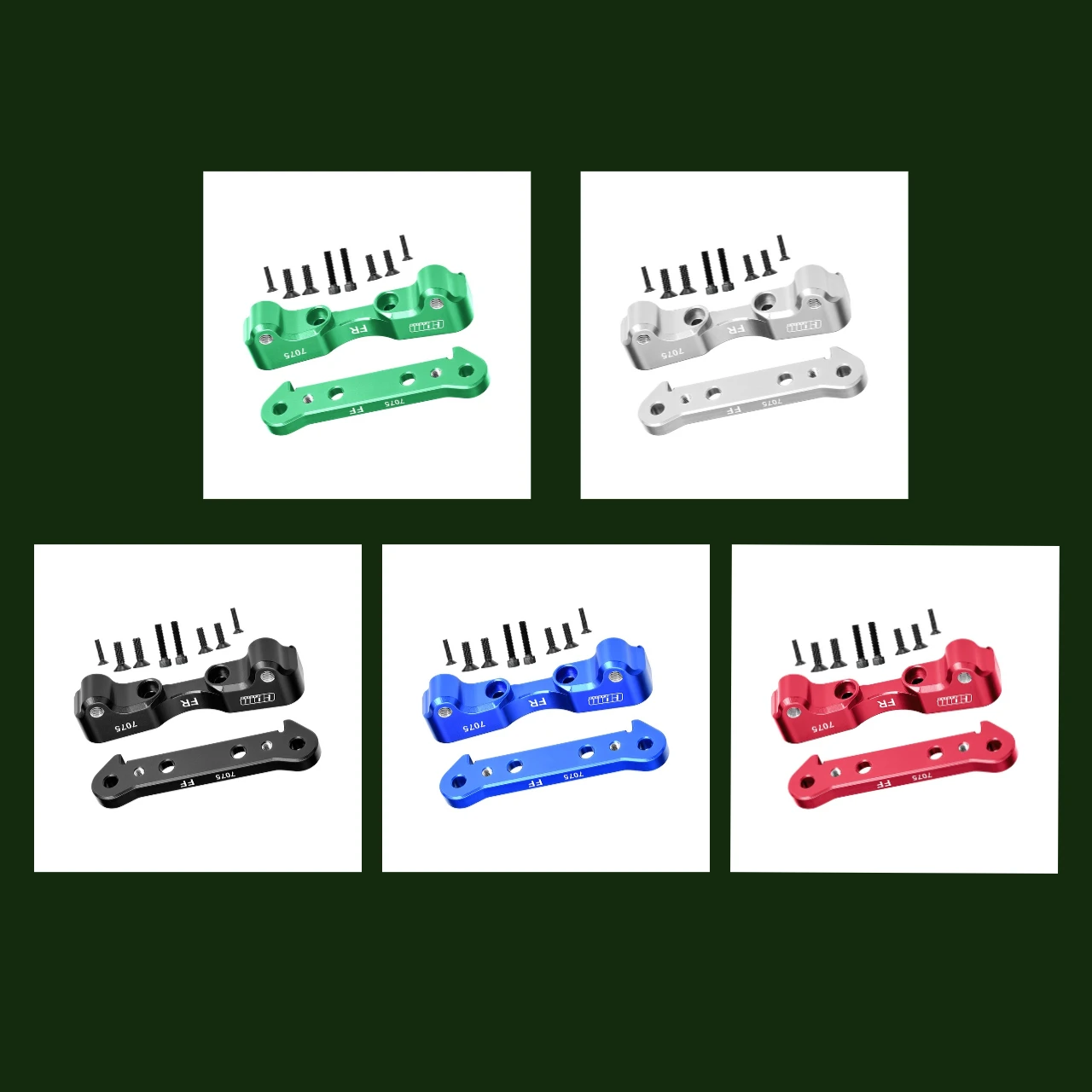 

GPM Alloy 7075 Front Lower Suspension Mount ARRMA 1/5 Kraton 8S Outcast 8S EXB