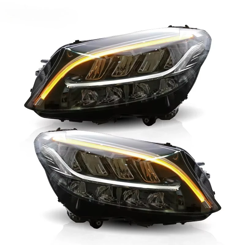 SXLL Vland Produsen Grosir Lampu Depan Suku Cadang Mobil Lampu Depan untuk W205 Kelas C Edisi Universal 2019-2020