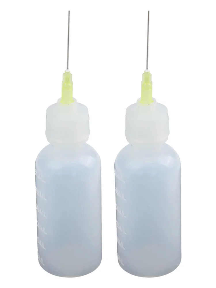 真新しい Duable 高品質特定フラックスボトル針松香水 2 個 50 mL スポイトフラックスインク液体