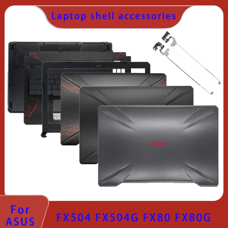 

Совершенно новый для ASUS FX80 FX80G FX80GD FX504 FX504G FX504GD задняя крышка ЖК-дисплея ноутбука/передняя панель/петля/подставка для рук/нижняя крышка ABCD