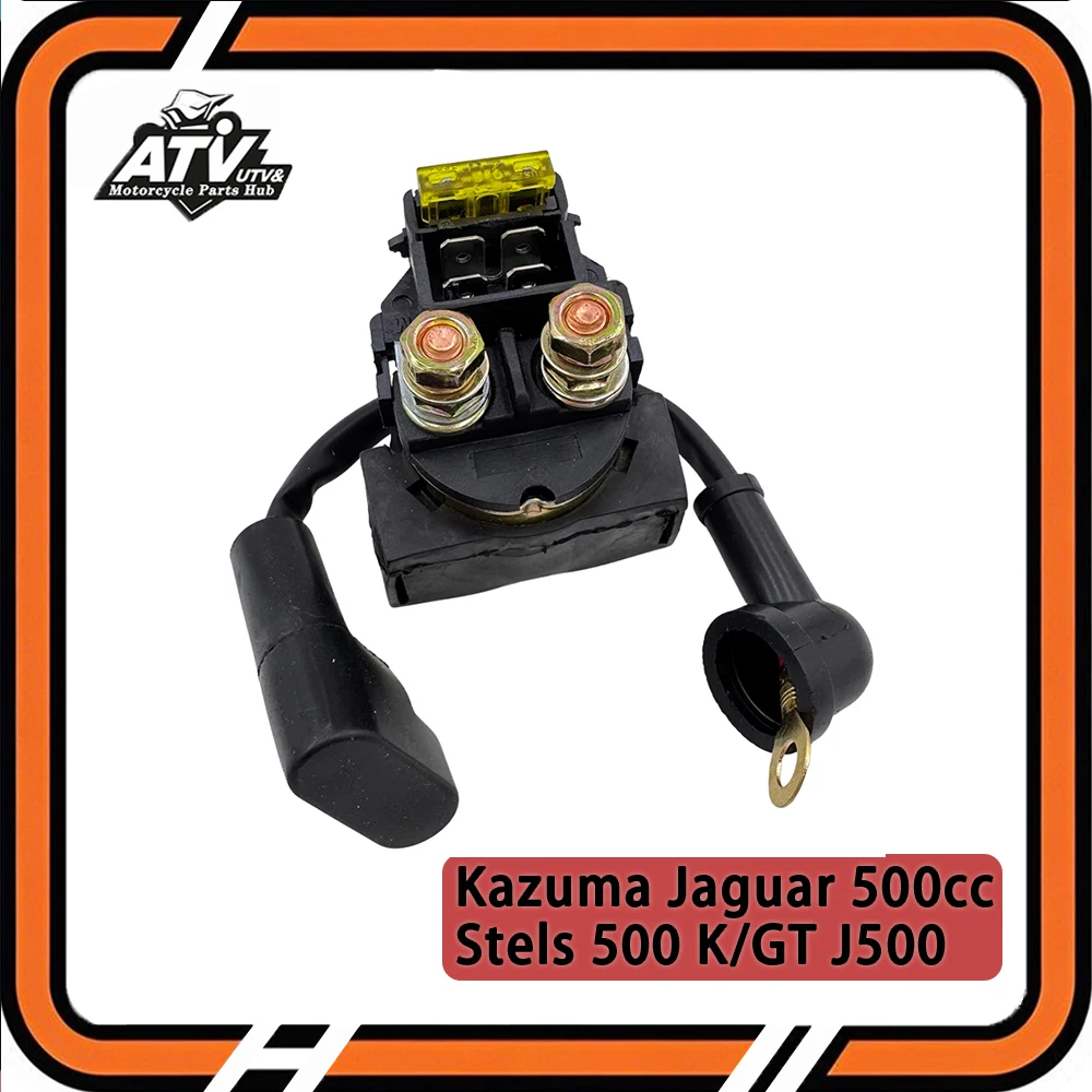 

Соленоид реле стартера 12 В, высокое качество для Kazuma Jaguar 500cc 4x4 Quad ATV Stels 500 K/GT J500 C500-3819000 LU018593