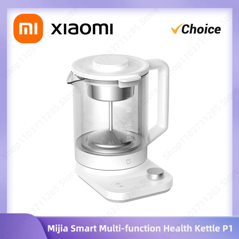 New Xiaomi Mijia Smart Multifunctional Health Kettle P1 1.8L Electric Pot 220V Food Contact Grade Material 10-gears Adjustable