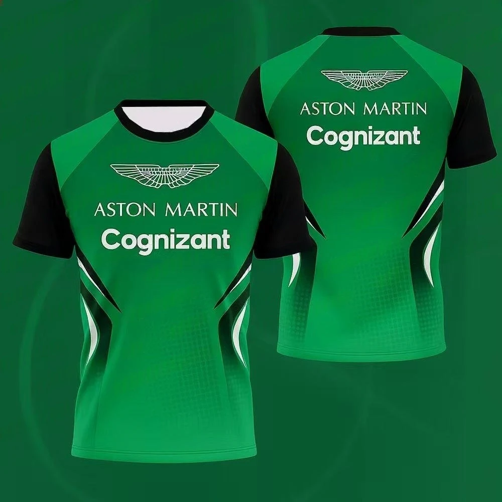 

Футболка Aston Martin 2026, быстросохнущая мотоциклетная футболка Silverstone Race Edition, комплект испанского гонщика Fernando Alonso 14, Джерси для фанатов