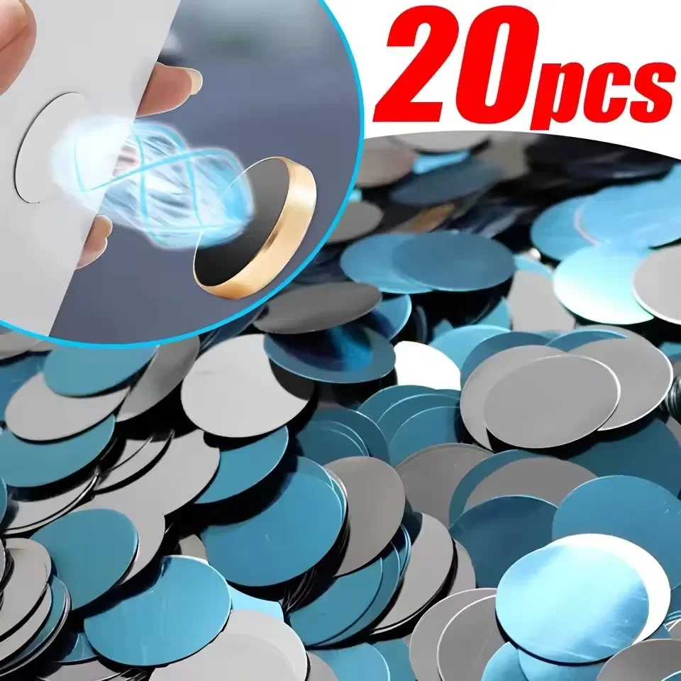 50/1PCS Universal Metal Plate for Magnetic Car Phone Holder Stands Adhesive Disk Iron Sheet Magnetic Mount for IPhone Samsung