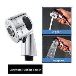 Shower Spray Head Dual Function Bathroom Kitchen Faucet Tap Pull Out Spout Basin Sink Faucet Replacement Sprayer Shower Head