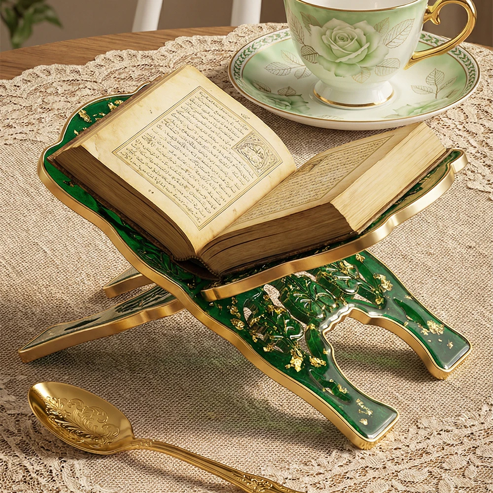 S0266 Eid Quran Book Holder Mo - Resin Art Quran review and price