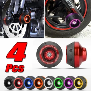 2/4 PCs Universal Motorcycle Wheel Protection Crash Pad Motorrad -Crash Protectors Liga Motocross Fall Falls Front Fork Slider Cups 7 Hauptverkaufszubehör für Moto Shineray - №6