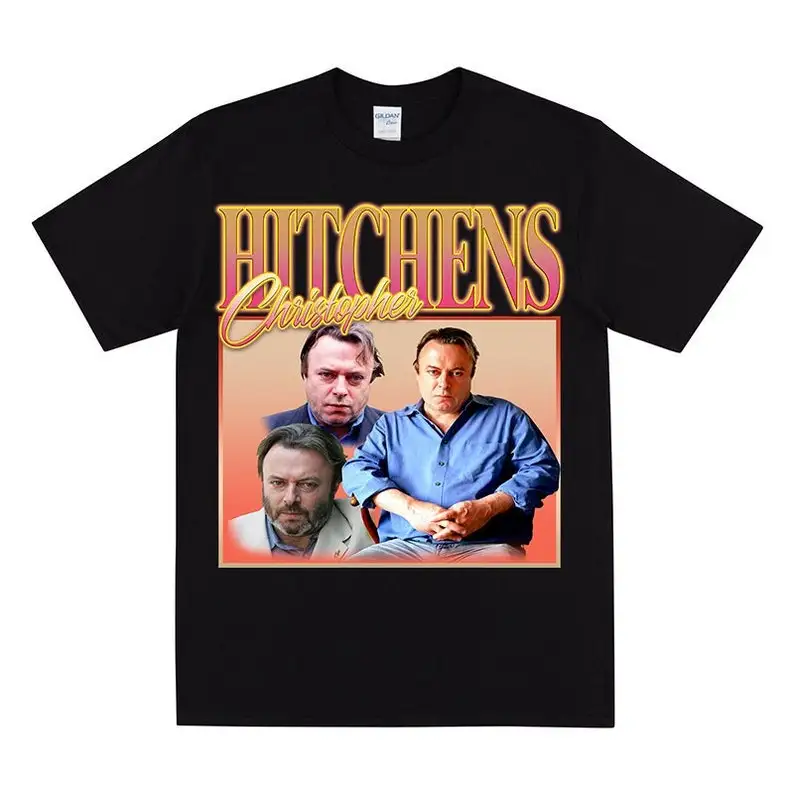 

CHRISTOPHER HITCHENS T-shirt Hitchens Homage Tshirt Funny Shirt For Atheists T With Christopher Anti Religion