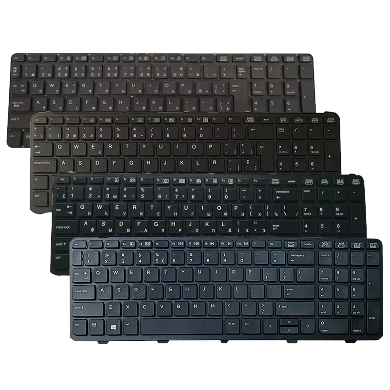 US/UK/RU/SP/FR/JP NOWA klawiatura do laptopa HP ProBook 450 G0 450 G1 450 G2 455 G1 455 G2 470 G1 768787-001 — zdjęcie 2