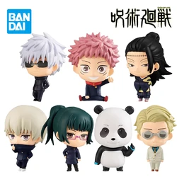 Original Bandai Jujutsu Kaisen Gashapon 02 Satoru Gojo Geto Suguru Yuji Itadori Inumaki Toge Kento Nanami Collectible Model Toys