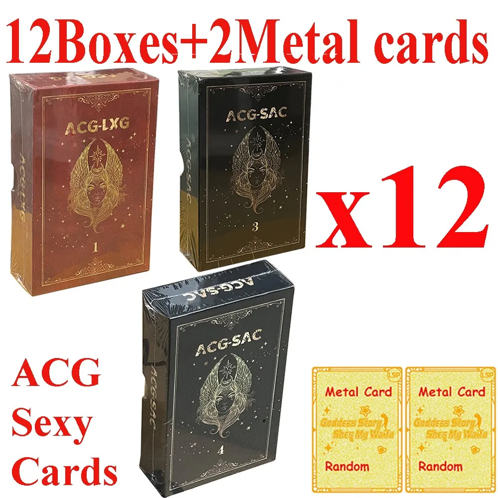 Wholesale Acg Sac Lxg Goddess Story Collection Card Girls Sexy Swimsuit Bikini Feast Booster Box Doujin Toys And Hobbies Gift