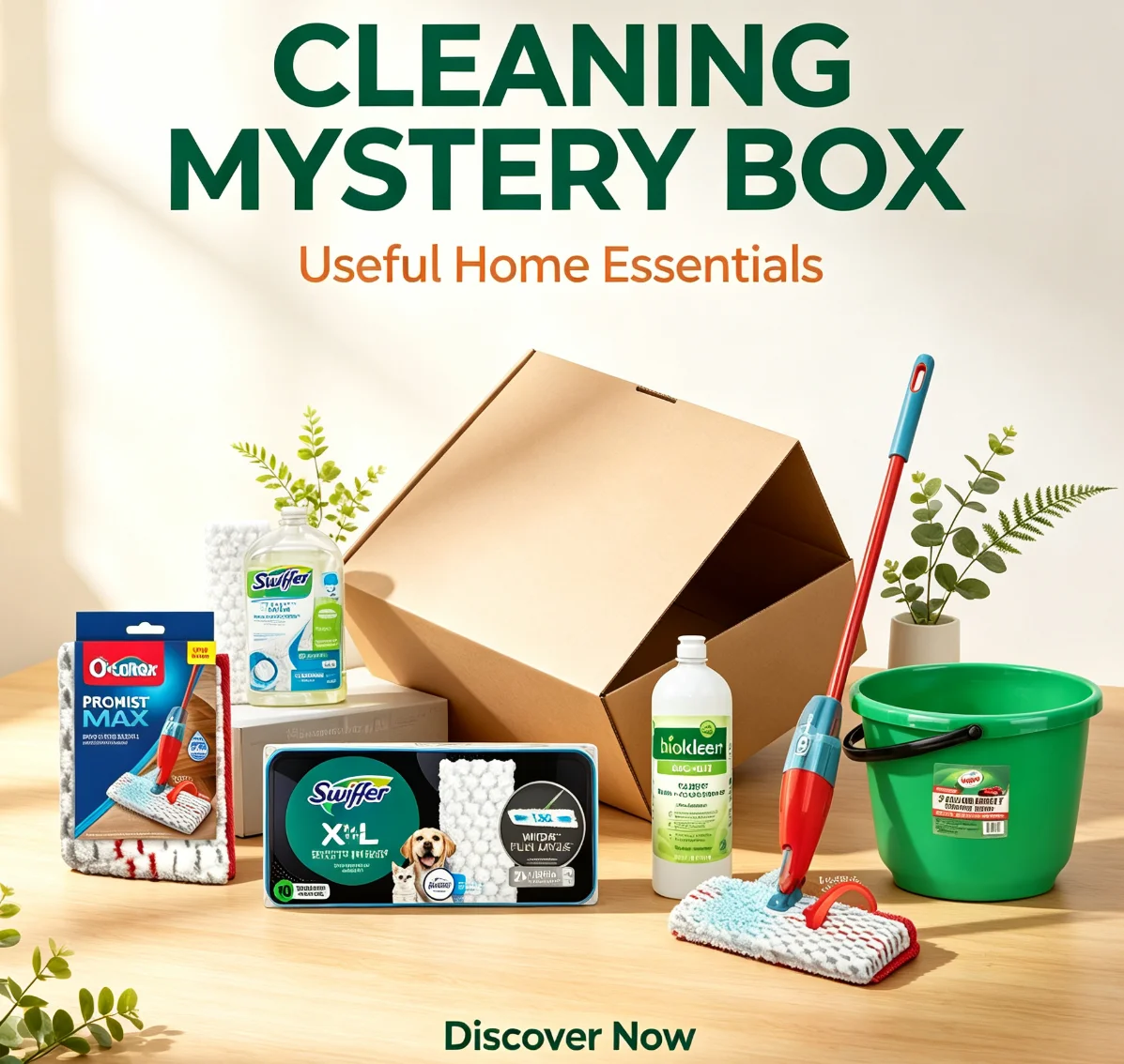 مستلزمات تنظيف الأرضيات المنزل - مراجعة Mystery Box Blind Bag وسعره