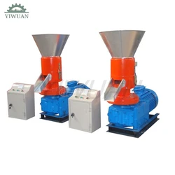 Máquina de pellets de madera aprobada por la CE, molino de pellets de madera de pequeña capacidad, 100-120 KG/H, aserrín, biomasa, gran venta en Canadá