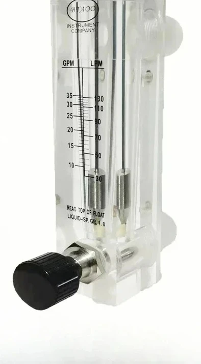 LZM-25ZT Air Nitrogen Oxygen Rotor Gas Plexiglass Panel Float Liquid Water Flow Meter