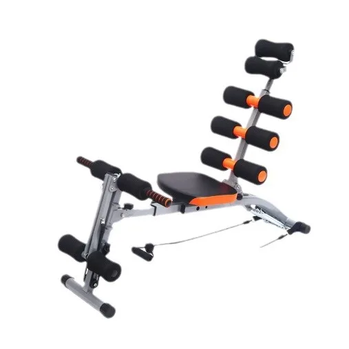 Six-in-one multi-functional AD abdominal machine, waist sit-up, abdominal device, household fitness equipment