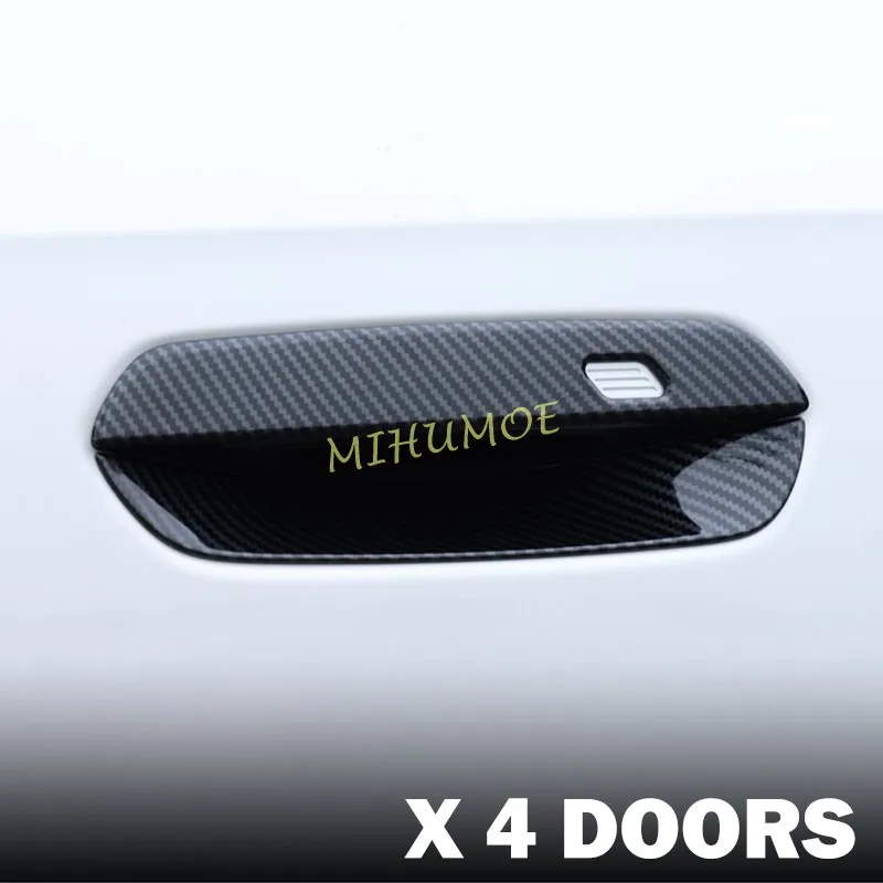 

For 2025 2026 BMW X3 G45 Carbon Fiber Door Handle Cover Trims Stylish Accessories