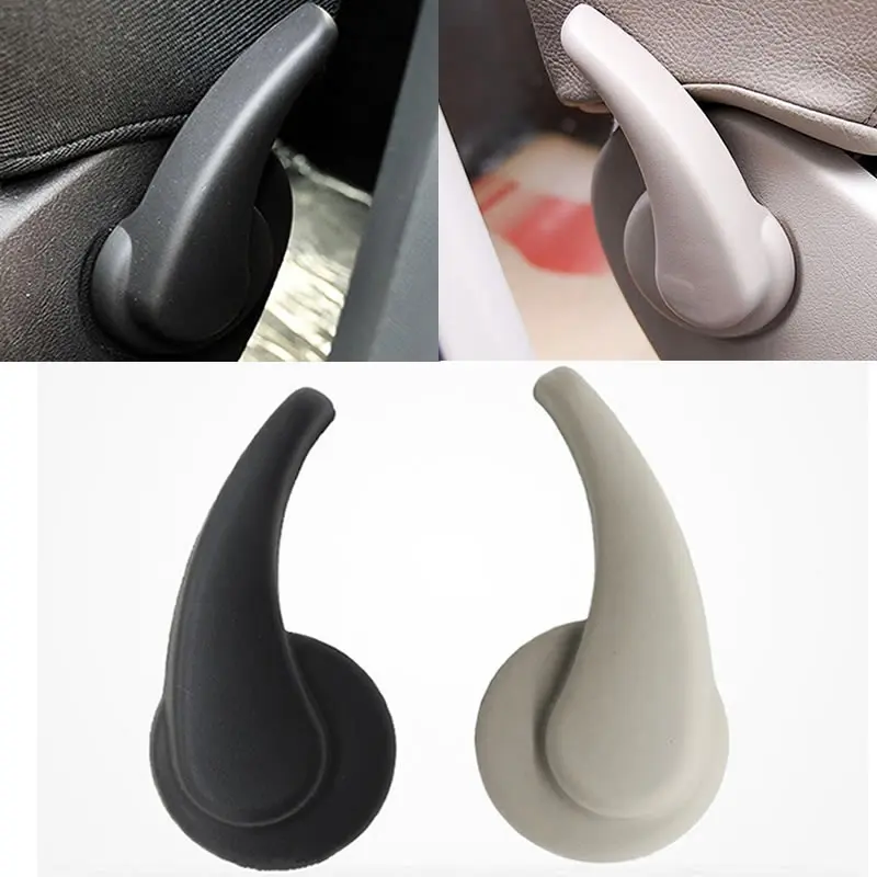 

1 set left and right For Peugeot 307 408 C4 C-Quatre Seat Adjustment Lever Seat Back of The Seat Adjustment Handle Grip Black