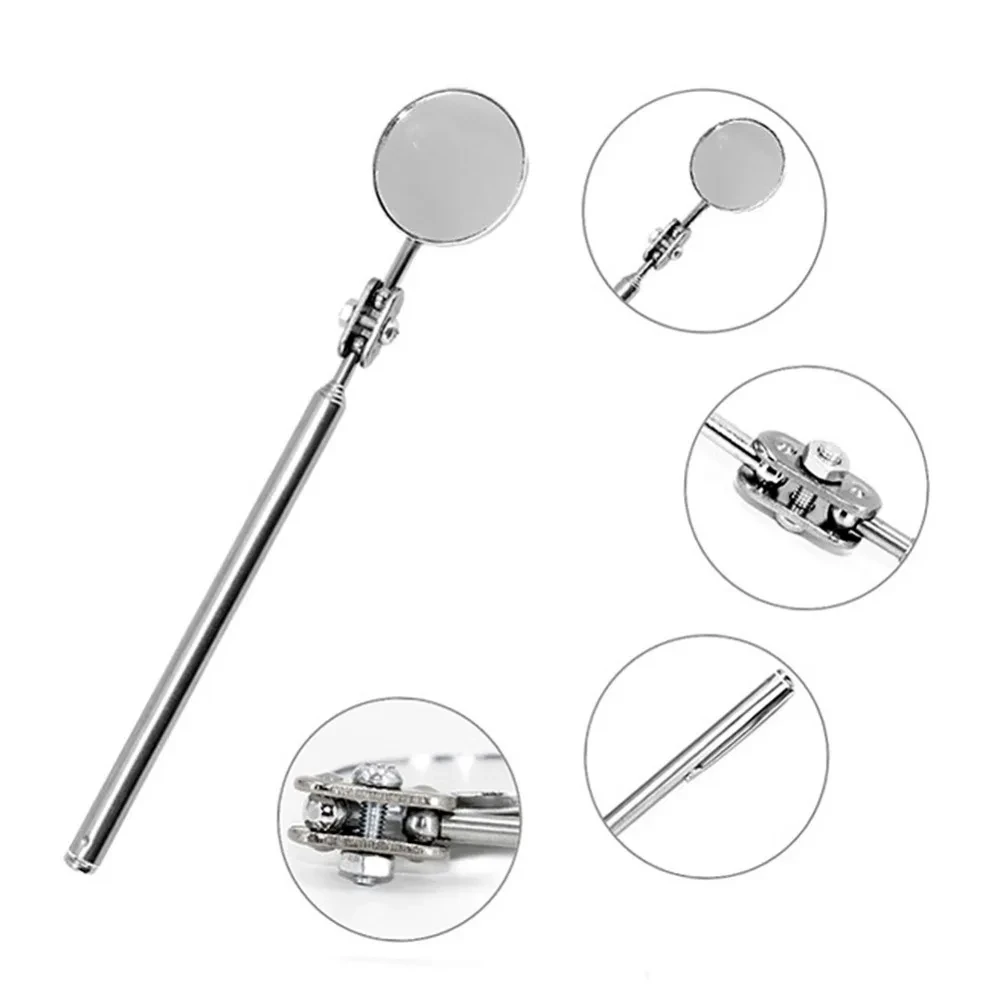 

Portable Car Angle Observation Pen Car Telescopic Detection Lens Inspection Round Mirrorcar Inspection Mirror 30mm 50mm