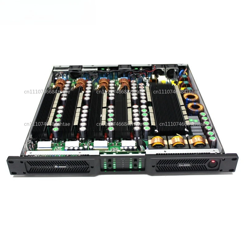 Professional Class D Audio Power Amplifier PD4-3000 4 Channel Subwoofer Sound Amplifier 1U 2ohm 8ohm 4ohm Options