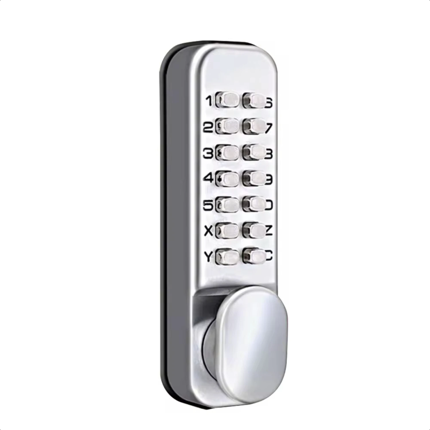 

Keyless Mechanical Digital Code Keypad Password Entry Door Lock Knob Deadbolt