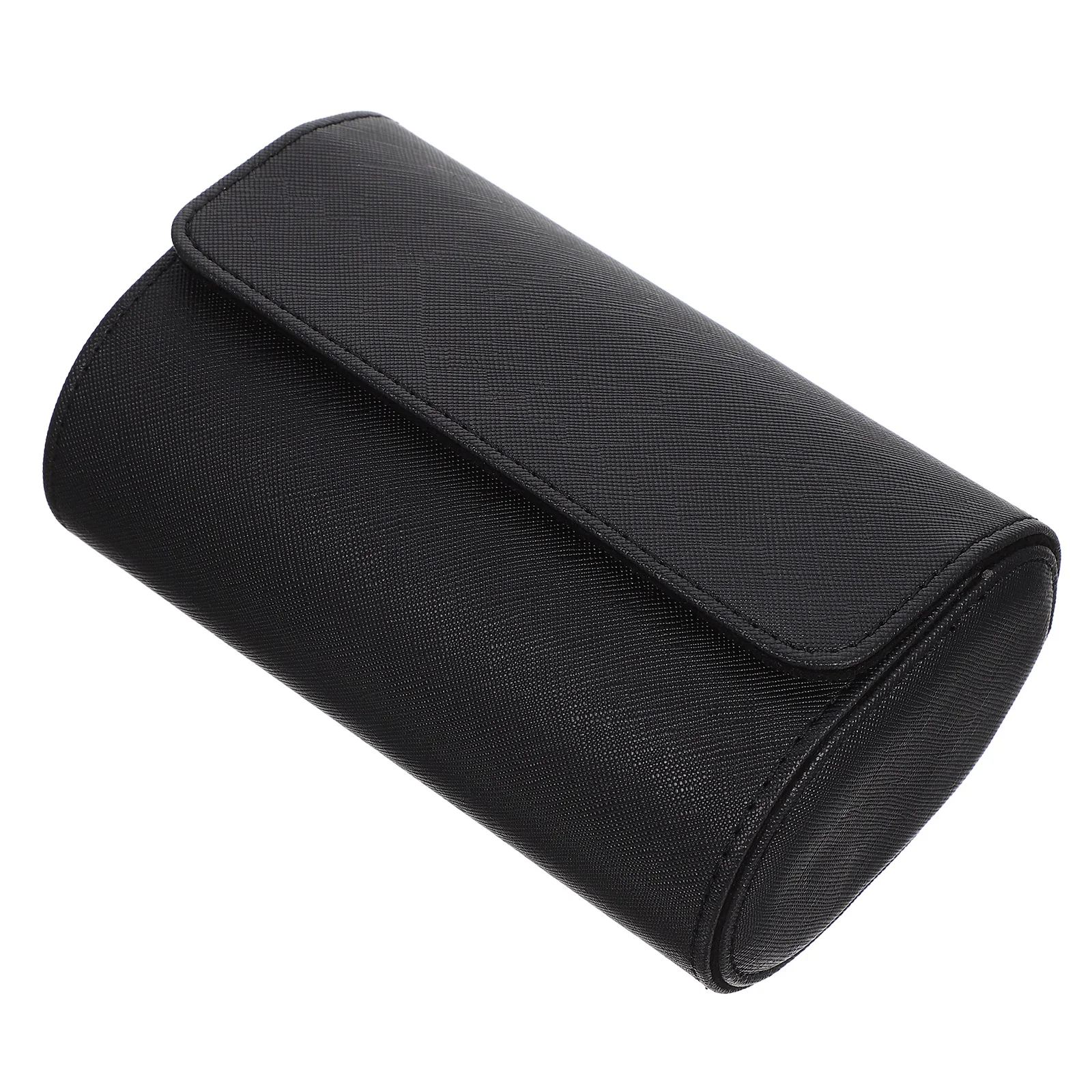 

Watch Storage Box Portable Organizer Travel Case for Watches Pu Band Classic Modern Color Fashionable Proper Men Women Storing