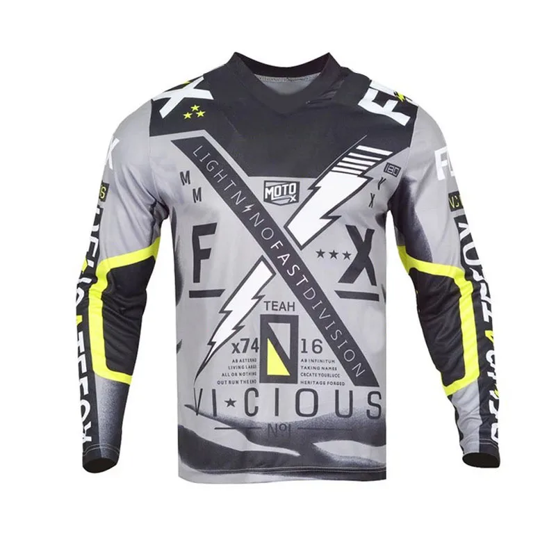 T-Shirt BMX ATV MTB Enduro T-Shirt For Motocross Top Race Cycling T-shirt Mountain Bike Road Bicycle Motorcycle Unisex image 3