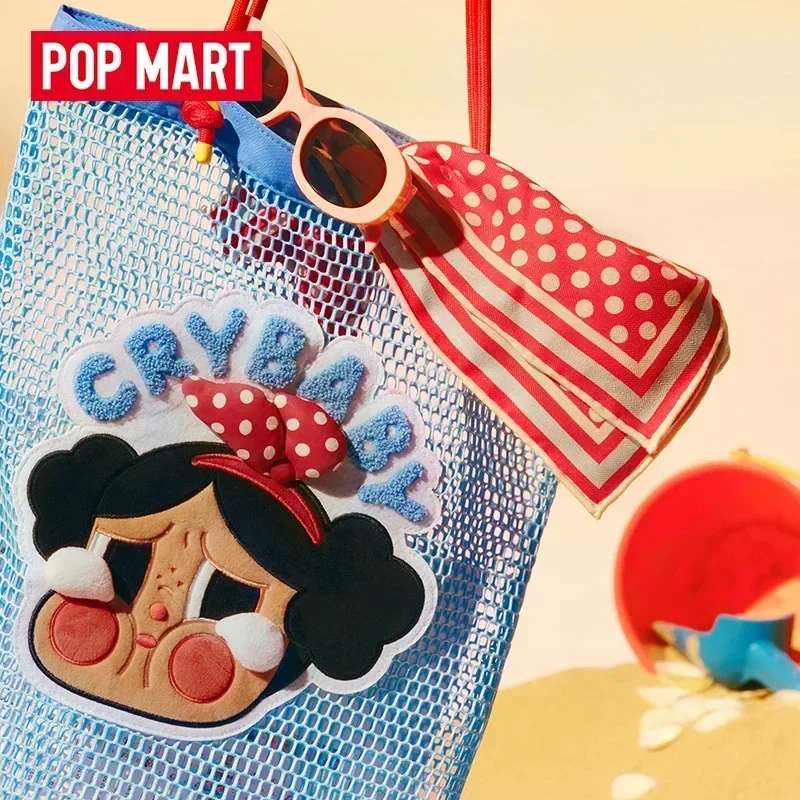 

POP MART CRYBABY Режим отпуска на серии Тайная сумка на одно плечо Слепая коробка Игрушка Орнамент Домашняя фигурка