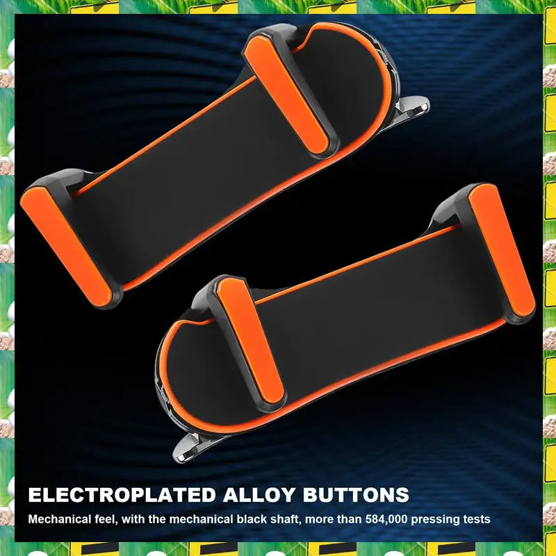 3C Electron Six Finger For Ipad PUBG Controller Capacitance Adjustable Mobile Game Trigger L1R1 Button Gamepad Joystick Grip,Six